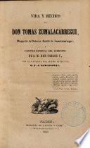 Vida y hechos de don Tomas Zumalacarregici