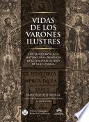 Vidas de los varones ilustres. Tercer volumen de la Historia de la Provincia de la Compañía de Jesús de Nueva España