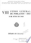 VIII censo general de población, 1960