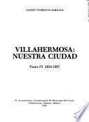 Villahermosa: 1934-1937