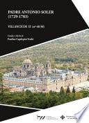 Villancicos II (n.º 48--58). Padre Antonio Soler ()729-1783)