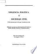 Violencia política y sociedad civil