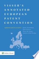 Visser's Annotated European Patent Convention 2023 Edition