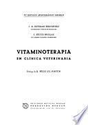 Vitaminoterapia en clínica veterinaria