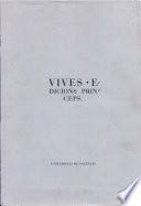 Vives. Edicions prínceps