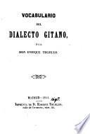 Vocabulario del dialecto gitano