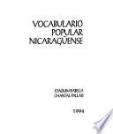 Vocabulario popular nicaragüense
