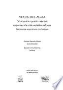 Voces del agua