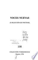 Voces nuevas