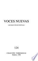 Voces nuevas