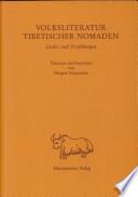 Volksliteratur tibetischer Nomaden