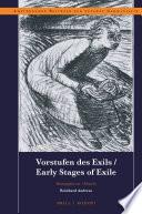 Vorstufen des Exils / Early Stages of Exile