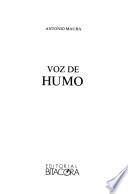 Voz de humo