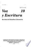 Voz y escritura