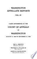 Washington Appellate Reports
