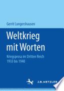 Weltkrieg mit Worten