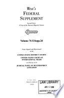 West's Federal Supplement