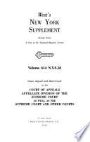 West's New York Supplement