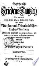 Westphälische Friedens-Cantzley