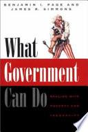 What Government Can Do
