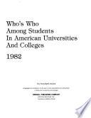 Who's who Among Students in American Universities and Colleges