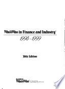 Who's who in Finance and Industry