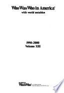 Who was who in America