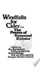 Windfalls for Cider--