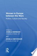 Women in Europe between the Wars