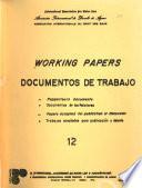 Working Papers