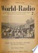 World-radio; the BBC Foreign Programme Journal
