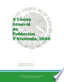 X Censo General de Población y Vivienda, 1980. Integración territorial. Estado de Nuevo León
