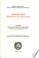 Xerostomía (Síndromes De Boca Seca)