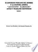 XI Congreso Peruano del Hombre y la Cultura Andina