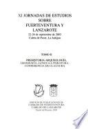 XI Jornadas de Estudios sobre Fuerteventura y Lanzarote