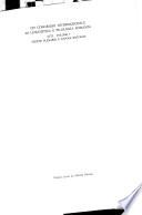 XIV [i.e. Quattordicesimo] Congresso internazionale di linguistica e filologia romanza: Sedute plenarie e tavole rotonde