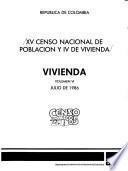 XV censo nacional de población y IV de vivienda: Vivienda
