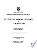 XVI censo nacional de población y V de vivienda: Atlántico