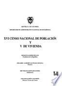 XVI censo nacional de población y V de vivienda: Valle del Cauca