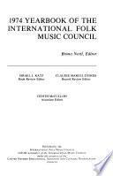 Yearbook of the International Folk Music Council