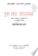 Yo fui testigo