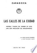 Zaragoza, las calles de la ciudad