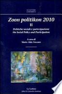 Zoon politikon 2010: Politiche sociali e partecipazione